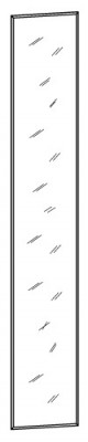 Зеркало арт. З100 для артикулов 100-102, 105, 106, 109-112, 401, 403 (1980x280x5) 
