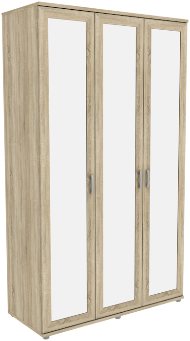 Шкаф для одежды с зеркалами 513.02 (2320x1350x570)