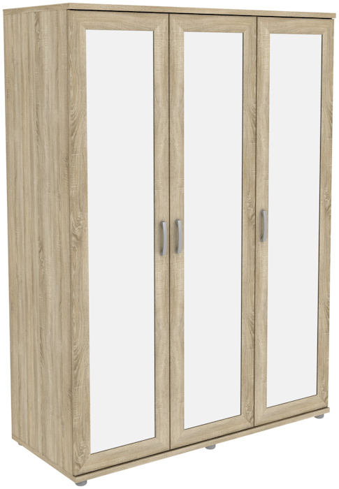 Шкаф для одежды с зеркалами 413.04 (1870x1350x570)