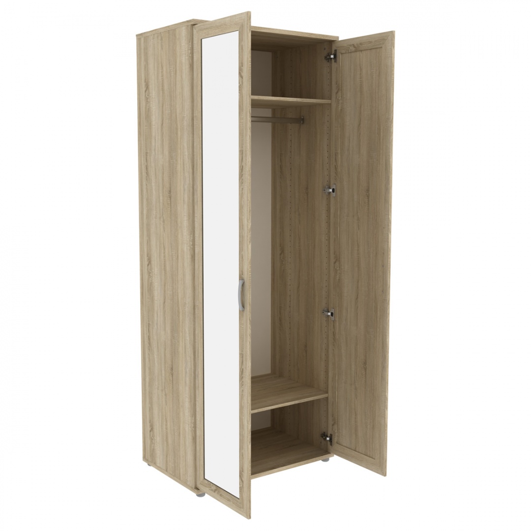 Шкаф для одежды с зеркалами 512.02 (2320x900x570)
