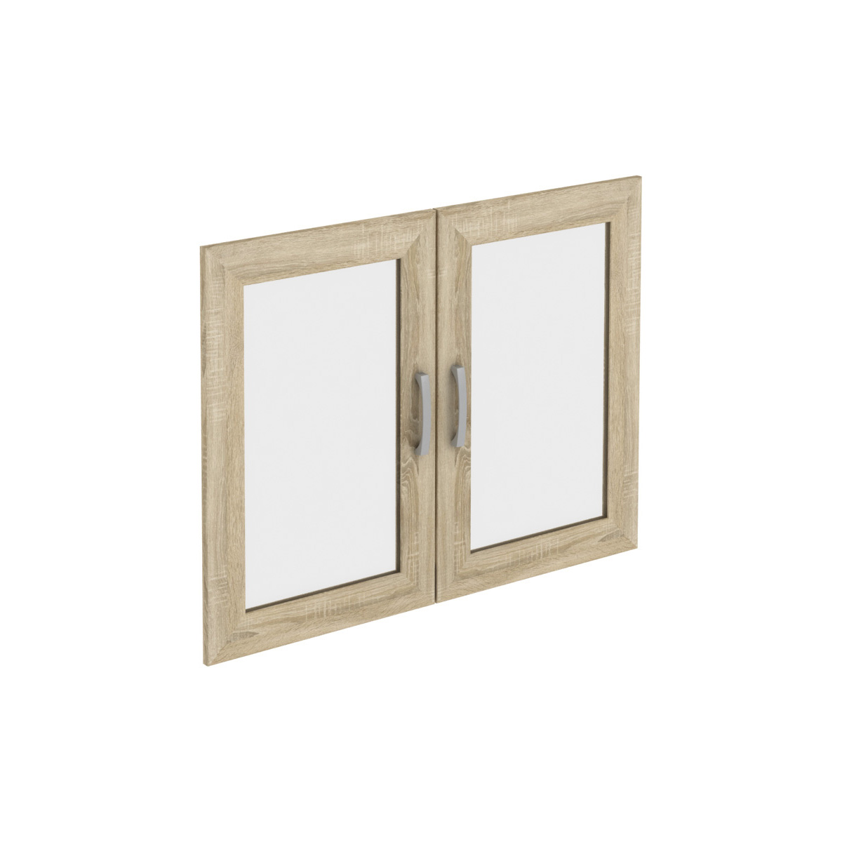 Д912.02 (2 шт.) дверь вставка стекло (668x444x18) 