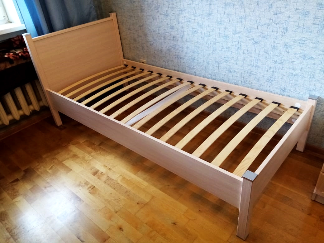 Кровать с ортопедическим основанием 612 (930x990x2090)